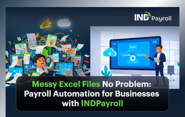 Messy Excel Files No Problem Payroll Automation for Businesses with INDPayroll