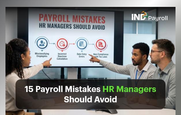 15 Payroll Mistakes HR Managers Should Avoid