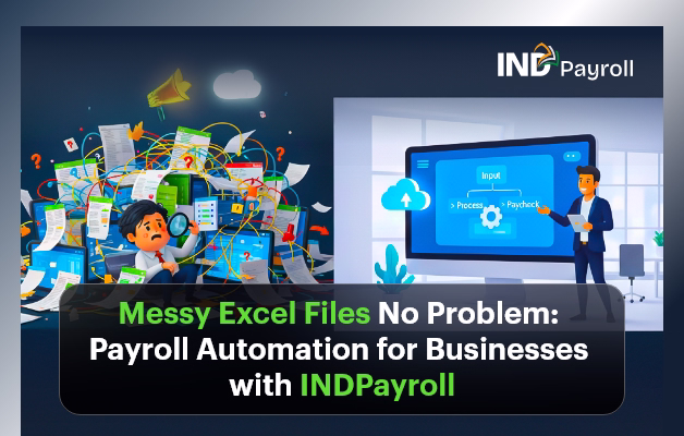 Messy Excel Files No Problem Payroll Automation for Businesses with INDPayroll