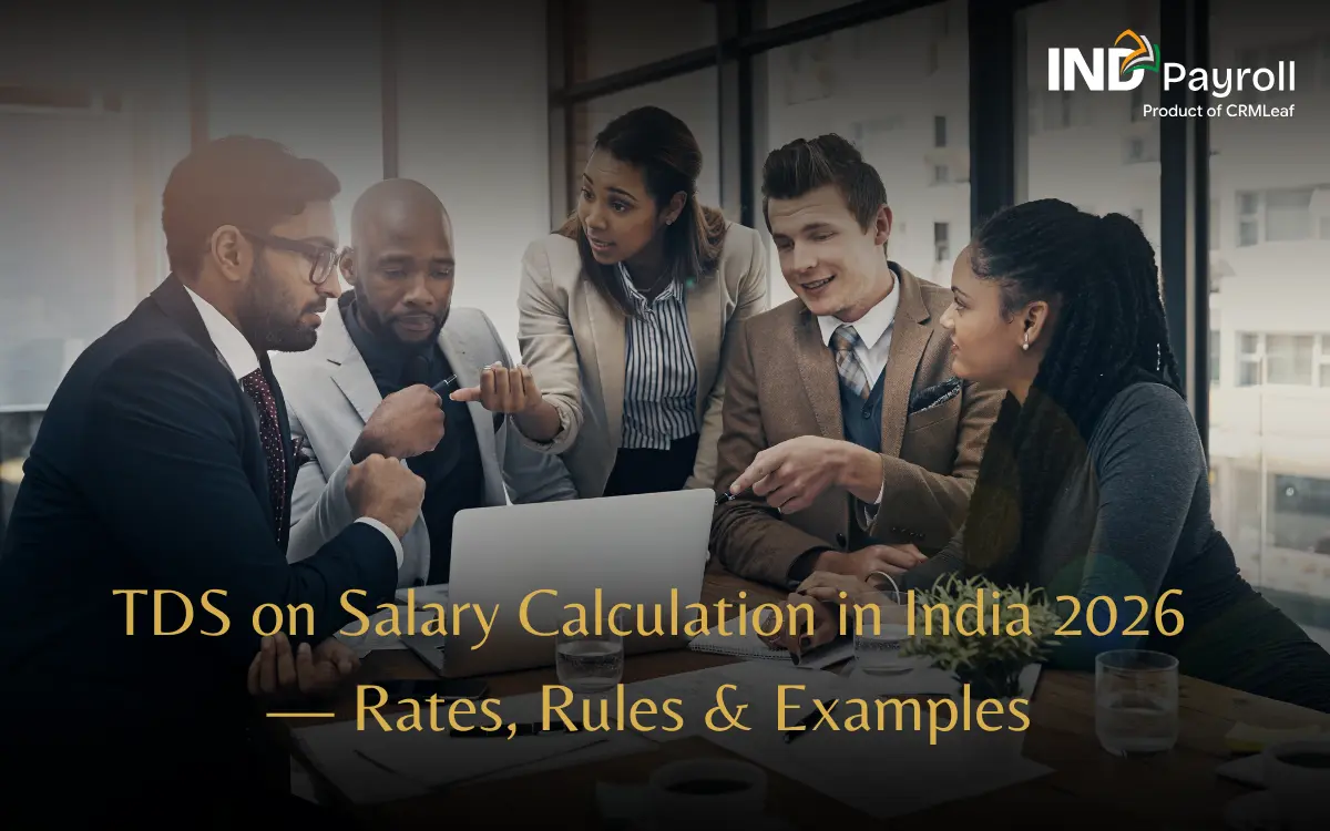 TDS on Salary Calculation in India 2026 - Rates, Rules & Examples